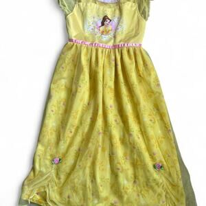 Disney Belle yellow Beauty‎ & The Beast Size 6 Girls EUC Fairy tale Princess